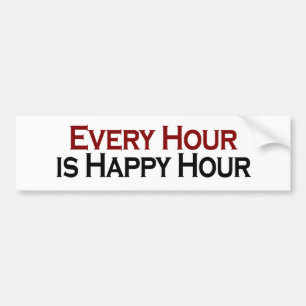 Adesivo Para Carro Happy hour cada hora