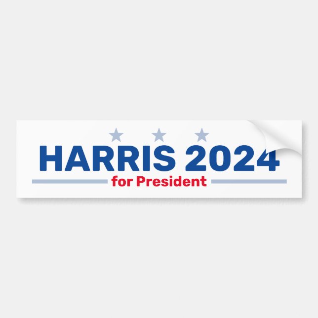 Adesivo Para Carro Harris 2024 (Frente)