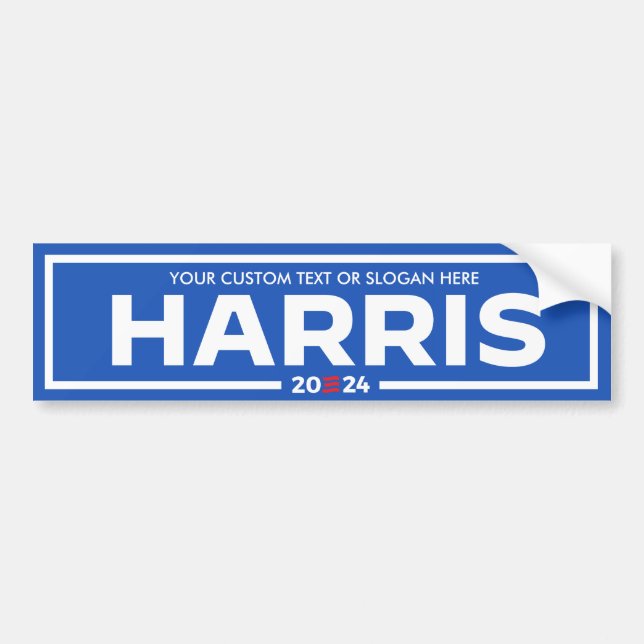 ADESIVO PARA CARRO HARRIS 2024 (Frente)