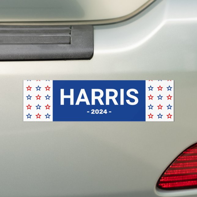 Adesivo Para Carro Harris 2024 (No carro)
