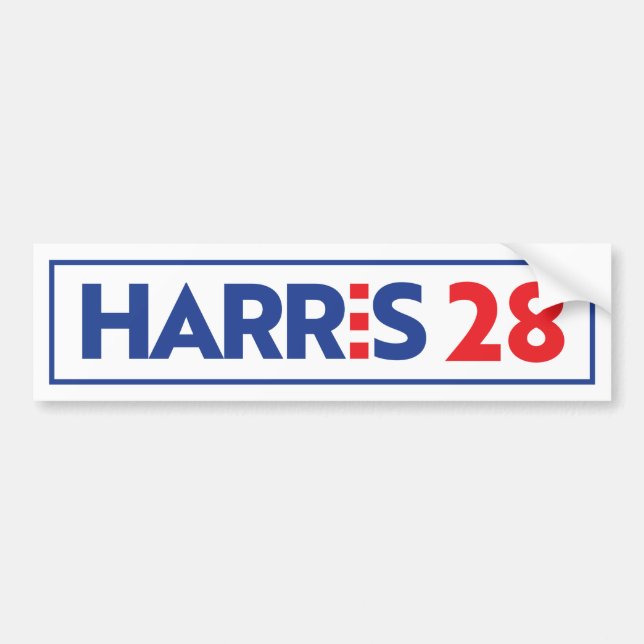 Adesivo Para Carro Harris 2028 (Frente)