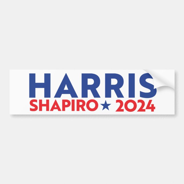 ADESIVO PARA CARRO HARRIS SHAPIRO 2024 (Frente)