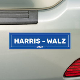 Adesivo Para Carro Harris Walz 2024