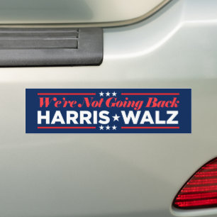 Adesivo Para Carro Harris Walz 2024 Não vamos voltar