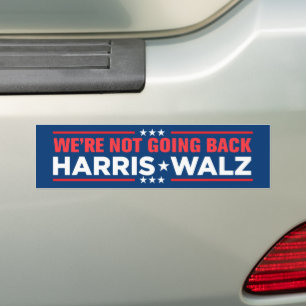 Adesivo Para Carro Harris Walz 2024 Não vamos voltar