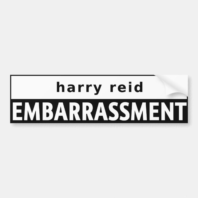 Adesivo Para Carro Harry Reid (Frente)