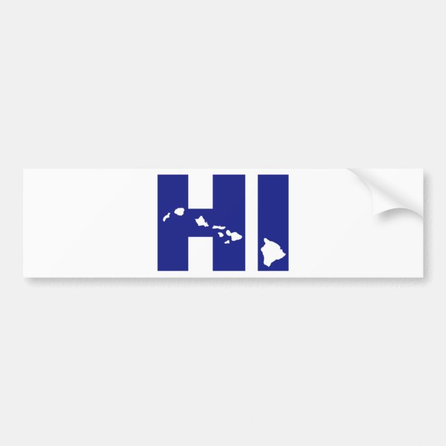Adesivo Para Carro Havaí (Frente)