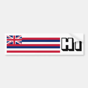 Adesivo Para Carro Hawai’I Flag
