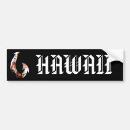 Adesivo Para Carro Hawaii Tribal Hook HIFlag