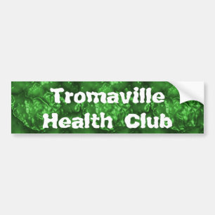 Adesivo Para Carro Health club de Tromaville