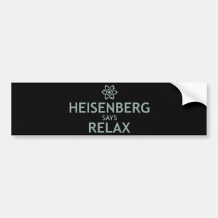 Adesivo Para Carro Heisenberg diz relaxa