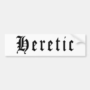 Adesivo Para Carro Heretic 1