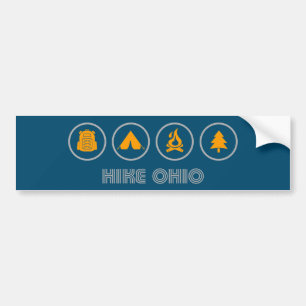 Adesivo Para Carro Hike Ohio