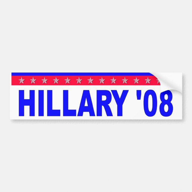 Adesivo Para Carro Hillary 08 (Frente)