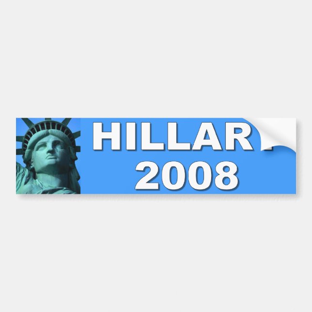 Adesivo Para Carro hillary 2008 (Frente)