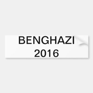Adesivo Para Carro Hillary 2016 - BENGHAZI