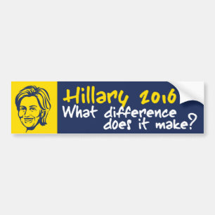 Adesivo Para Carro Hillary 2016/Benghazi