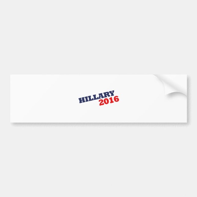 Adesivo Para Carro HILLARY 2016 - .png (Frente)