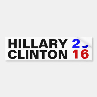 ADESIVO PARA CARRO HILLARY CLINTON 2016