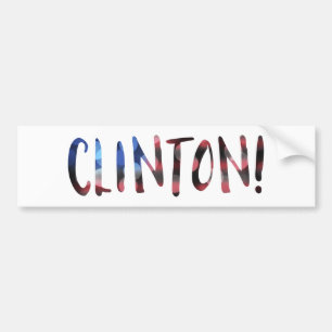 Adesivo Para Carro Hillary Clinton bokeh