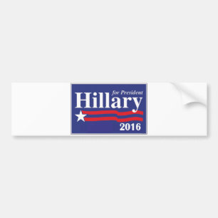 Adesivo Para Carro Hillary Clinton para o presidente autocolante no