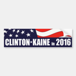 Adesivo Para Carro Hillary Clinton Tim Kaine 2016 American Flag