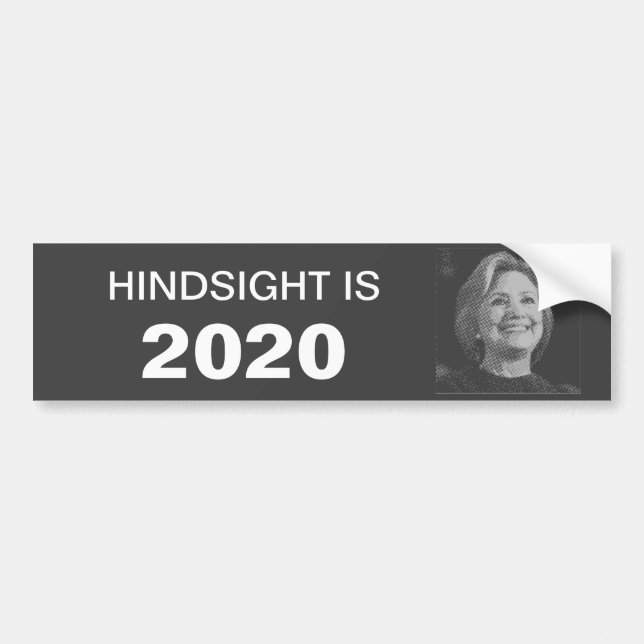 Adesivo Para Carro Hillary in 2020 Bumper Sticker (Frente)