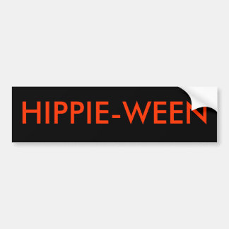 ADESIVO PARA CARRO HIPPIE-WEEN