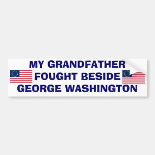 ADESIVO PARA CARRO HISTÓRIA AMERICANA BUMPERSTICKER