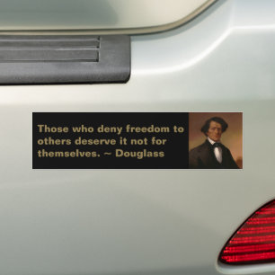 Adesivo Para Carro História Negra: Direitos Civis de Fred Douglass 18