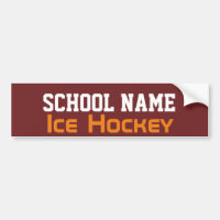 Hockey com gelo - Crie seu próprio espírito escola