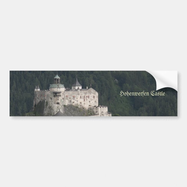 Adesivo Para Carro Hohenwerfen Castle (Frente)