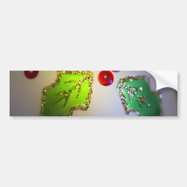 Adesivo Para Carro Holly Ornament (Frente)