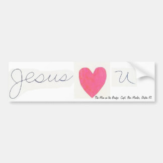 Adesivo Para Carro Homem abundante de Jesus (<3) U Sticker~The na