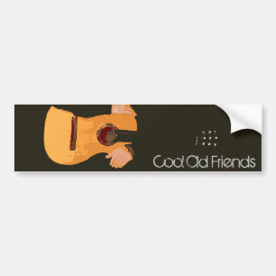 Adesivo Para Carro Homem com guitarra