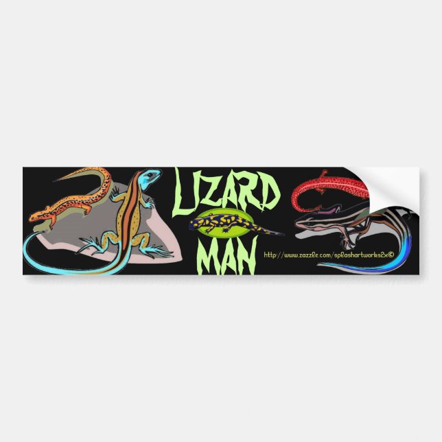 Adesivo Para Carro "Homem Lizard" (Frente)