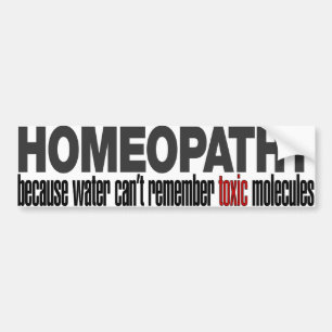 ADESIVO PARA CARRO HOMEOPATIA
