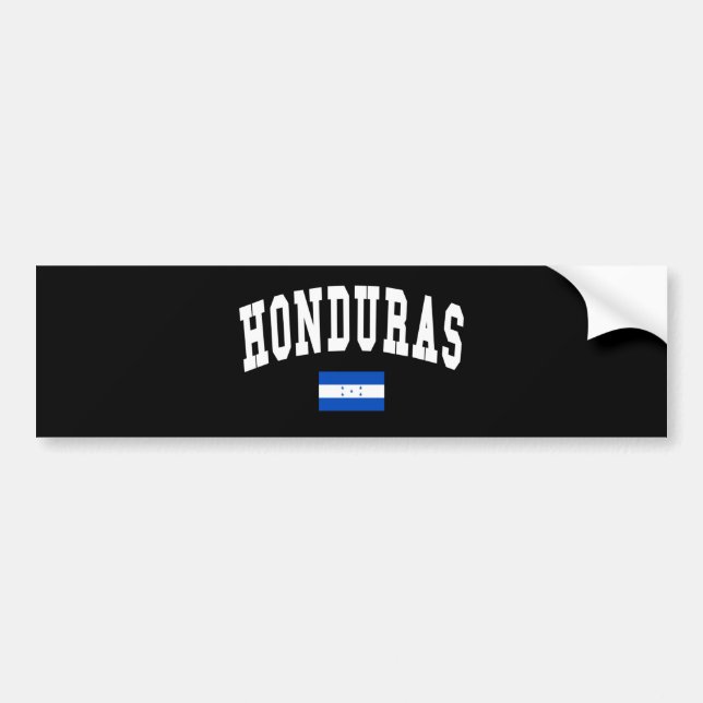 ADESIVO PARA CARRO HONDURAS (Frente)