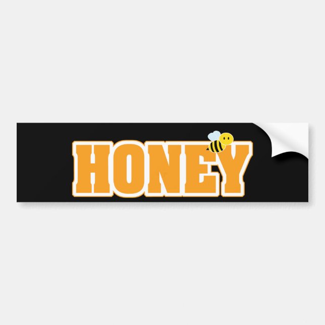 ADESIVO PARA CARRO HONEY BEE (Frente)