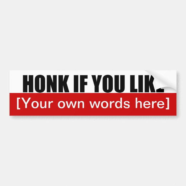 Adesivo Para Carro honk-if-you-like-modelo-02 (Frente)