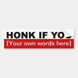 Adesivo Para Carro honk-if-you-modelo-02