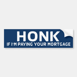 Adesivo Para Carro Honk, se estou pagando o seu autocolante