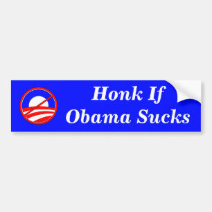 Adesivo Para Carro Honk se Obama suga
