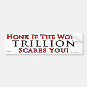 Adesivo Para Carro Honk se os sustos trillion você