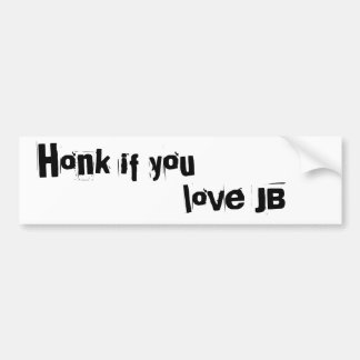 Adesivo Para Carro Honk se você, amor JB