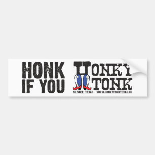 Adesivo Para Carro Honk se você Honky Tonk