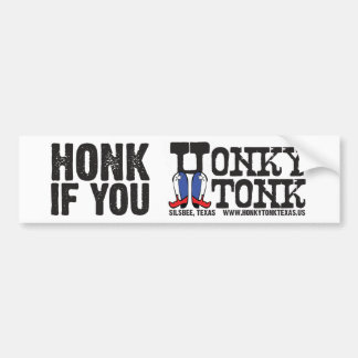 Adesivo Para Carro Honk se você Honky Tonk