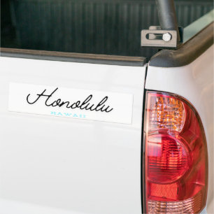 Adesivo Para Carro Honolulu Havaí