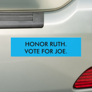 Adesivo Para Carro Honre a vida de Ruth Bader Ginsburg.