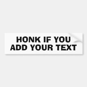 Adesivo Para Carro Honre se você adicionar seu próprio texto person